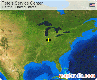 Pete's Service Center satellite map