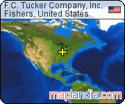 F.C. Tucker Company, Inc. satellite map