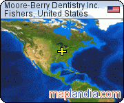 Moore-Berry Dentistry Inc. satellite map