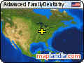 Advanced FamilyDentistry satellite map