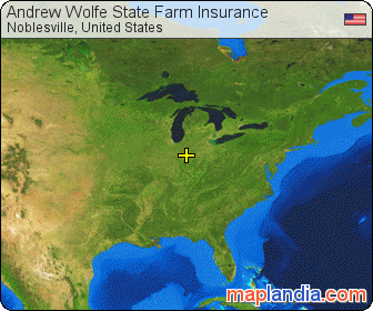 Andrew Wolfe State Farm Insurance satellite map