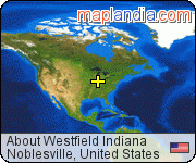 About Westfield Indiana satellite map