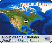 About Westfield Indiana satellite map