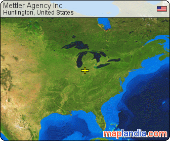 Mettler Agency Inc satellite map