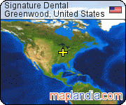 Signature Dental satellite map