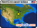 About Greenwood Indiana satellite map