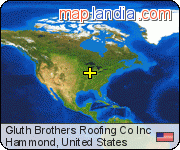 Gluth Brothers Roofing Co Inc satellite map