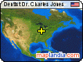Dentist Dr. Charles Jones satellite map