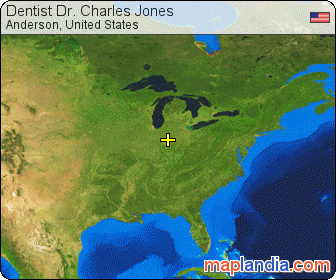 Dentist Dr. Charles Jones satellite map