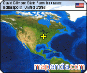 David Gilmore State Farm Insurance satellite map