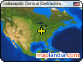 Indianapolis General Contractors satellite map