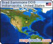 Brad Sammons DDS satellite map