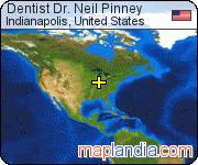 Dentist Dr. Neil Pinney satellite map