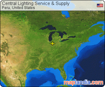 Central Lighting Service & Supply satellite map
