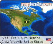 Neal Tire & Auto Service satellite map