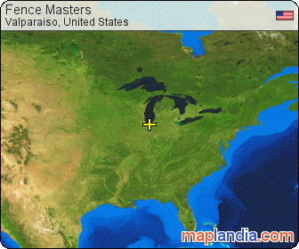 Fence Masters satellite map