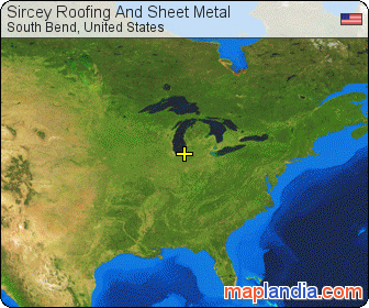 Sircey Roofing And Sheet Metal satellite map
