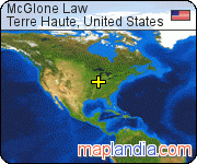 McGlone Law satellite map