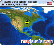 Innovative Communication Solutions  satellite map