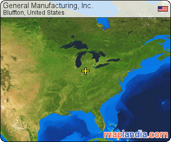 General Manufacturing, Inc. satellite map