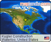 Kugler Construction satellite map