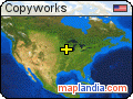 Copyworks satellite map