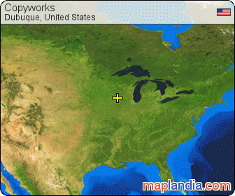 Copyworks satellite map