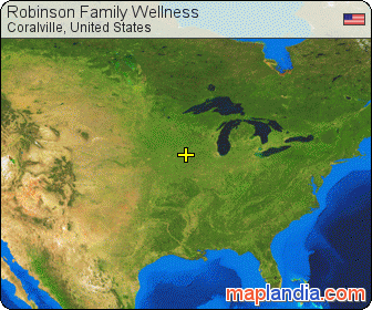 Robinson Family Wellness satellite map