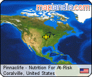 Pinnaclife - Nutrition For At-Risk  satellite map