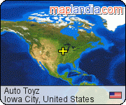 Auto Toyz satellite map