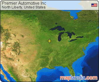 Premier Automotive Inc satellite map