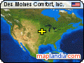 Des Moines Comfort, Inc. satellite map
