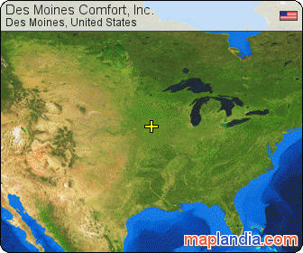 Des Moines Comfort, Inc. satellite map