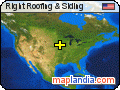 Right Roofing & Siding satellite map