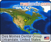 Des Moines Dental Group satellite map