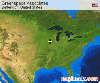 Greenspace Associates satellite map