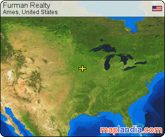 Furman Realty satellite map