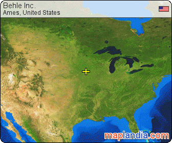 Behle Inc. satellite map