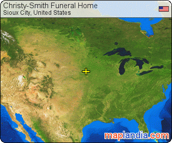 Christy-Smith Funeral Home satellite map