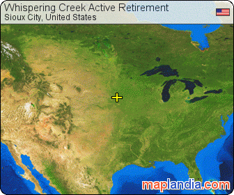 Whispering Creek Active Retirement satellite map
