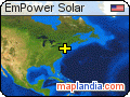 EmPower Solar satellite map