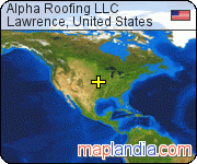 Alpha Roofing LLC satellite map