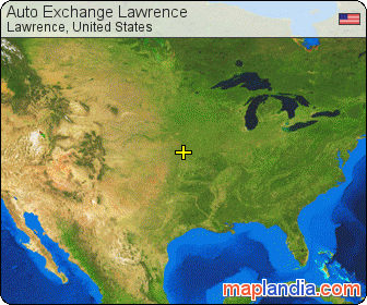Auto Exchange Lawrence satellite map