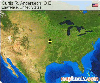 Curtis R. Anderseon, O.D. satellite map