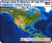 Hooge John R Attorney At Law PA satellite map