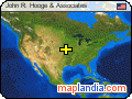 John R. Hooge & Associates satellite map