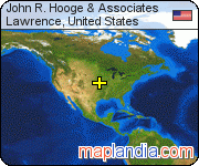 John R. Hooge & Associates satellite map