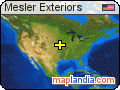 Mesler Exteriors satellite map