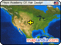 Hays Academy Of Hair Design satellite map