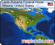 Lamb-Roberts Funeral Home satellite map